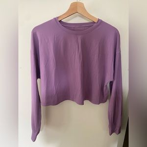 Lululemon Love Muscle Long Sleeve Size 6 Wisteria Purple